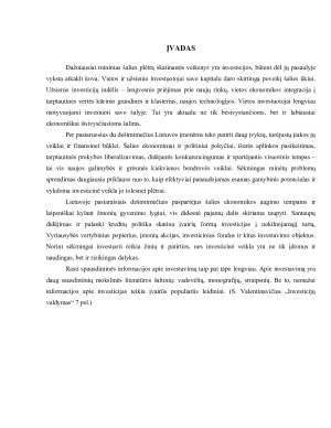 Investicijos. Paveikslėlis 3