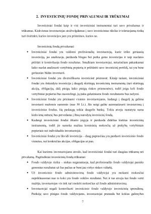 Investicinių fondų mokesčių struktūros analizė. Paveikslėlis 7