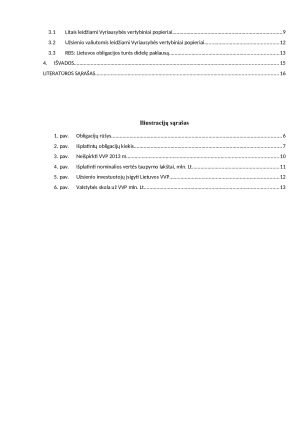 LIETUVA IR TARPTAUTINĖ OBLIGACIJŲ RINKA. Paveikslėlis 2