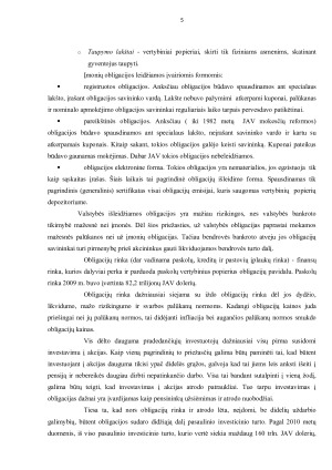 LIETUVA IR TARPTAUTINĖ OBLIGACIJŲ RINKA. Paveikslėlis 5