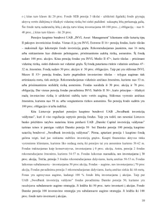 IŠĖJIMO Į PENSIJĄ PLANAVIMAS ESMĖ, SVARBA IR KAUPIMO GALIMYBĖS LIETUVOJE. Paveikslėlis 10