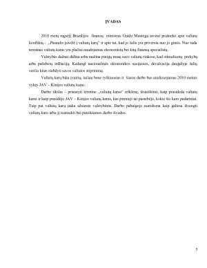 JAV – KINIJOS VALIUTŲ KARO, VYKUSIO 2010 METAIS,  ANALIZĖ. Paveikslėlis 3