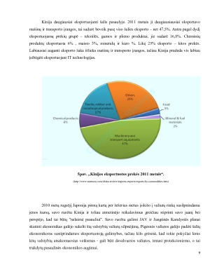 JAV – KINIJOS VALIUTŲ KARO, VYKUSIO 2010 METAIS,  ANALIZĖ. Paveikslėlis 9