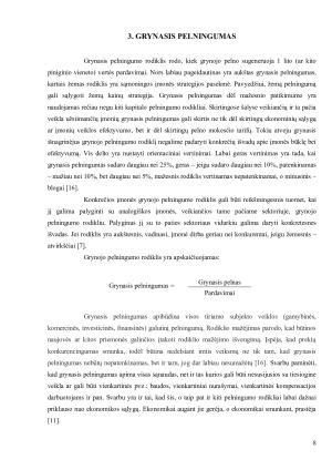 KAPITALO PELNINGUMO RODIKLIŲ ANALIZĖ. Paveikslėlis 8