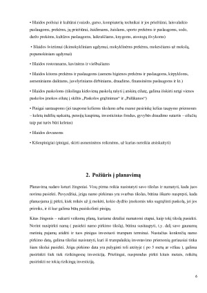 KASDIENIŲ IŠLAIDŲ PLANAVIMAS. Paveikslėlis 6