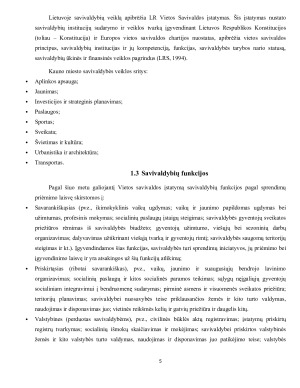 KAUNO MIESTO SAVIVALDYBĖS BIUDŽETO SUDARYMAS, VYKDYMAS IR ANALIZĖ BEI BIUDŽETO PROBLEMOS. Paveikslėlis 5
