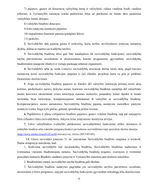 KAUNO MIESTO SAVIVALDYBĖS BIUDŽETO SUDARYMAS, VYKDYMAS IR ANALIZĖ BEI BIUDŽETO PROBLEMOS. Paveikslėlis 8