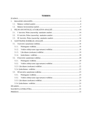 Kauno oro uosto finansinė analizė