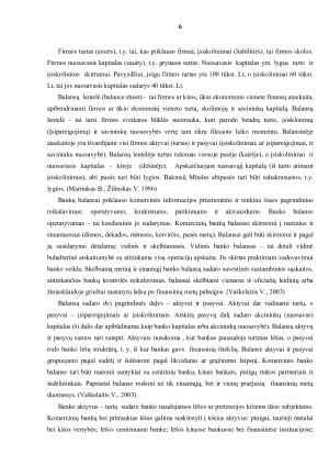 KOMERCINIŲ BANKŲ FINANSINIAI IŠTEKLIAI IR JŲ REGULIAVIMAS. Paveikslėlis 6