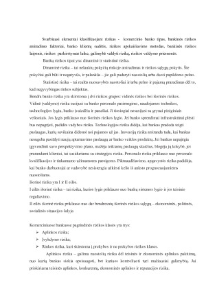 Komercinių bankų veiklos rizikos vertinimo būdai. Paveikslėlis 10