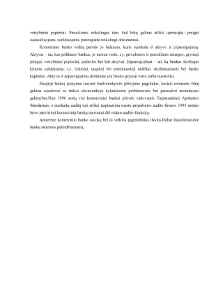 Komercinių bankų veiklos rizikos vertinimo būdai. Paveikslėlis 6