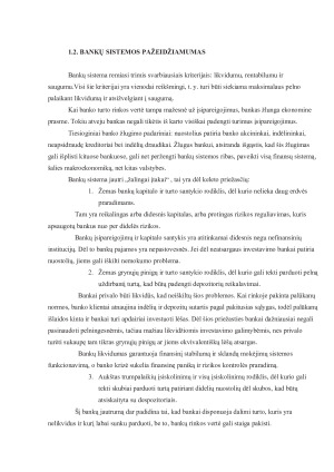 Komercinių bankų veiklos rizikos vertinimo būdai. Paveikslėlis 7