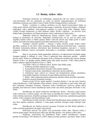 LIKVIDUMO VALDYMAS LIETUVOS KOMERCINIUOSE BANKUOSE. Paveikslėlis 5