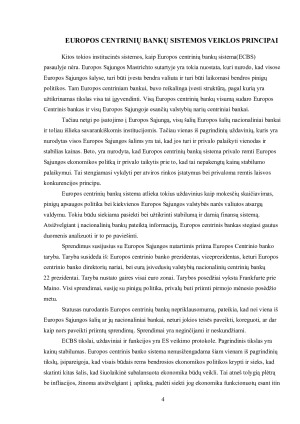 LIETUVOS DALYVAVIMAS EUROPOS CENTRINIŲ BANKŲ SISTEMOJE PO EURO ĮVEDIMO – PRIVALUMAI IR TRŪKUMAI. Paveikslėlis 4