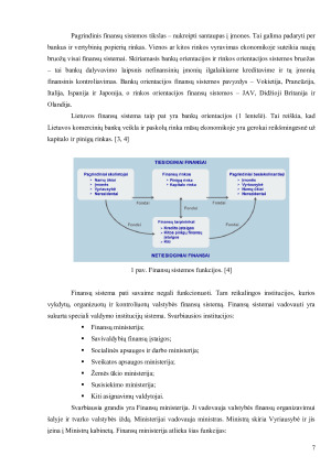 LIETUVOS FINANSŲ SISTEMA DABARTINĖ BŪKLĖ IR PLĖTROS GALIMYBĖS. Paveikslėlis 7