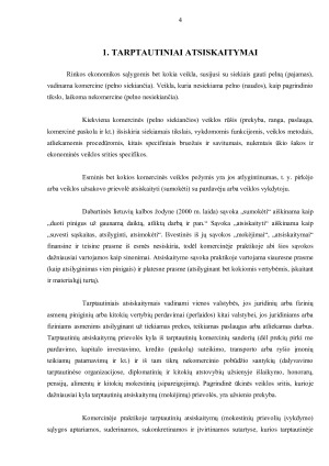 LIETUVOS ĮMONIŲ TARPTAUTINIAI ATSISKAITYMAI AKREDITYVAI, JŲ RŪŠYS, GALIMYBĖS. Paveikslėlis 4