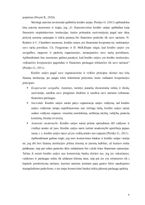 LIETUVOS KOMERCINIO BANKO IR KREDITO UNIJOS SKIRTUMŲ VERTINIMAS. Paveikslėlis 6