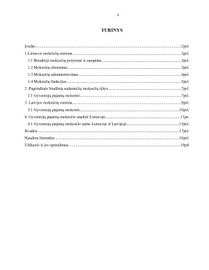 Lietuvos mokesčių sistemos analizė ir jos palyginimas su Latvijos gyventojų pajamų mokesčiu