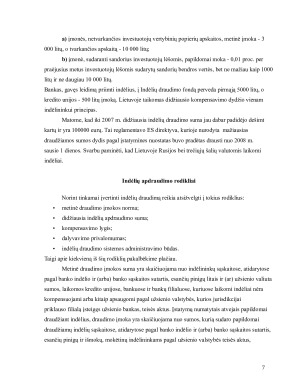 LIETUVOS RESPUBLIKOS INDĖLIŲ DRAUDIMO SISTEMA. Paveikslėlis 7