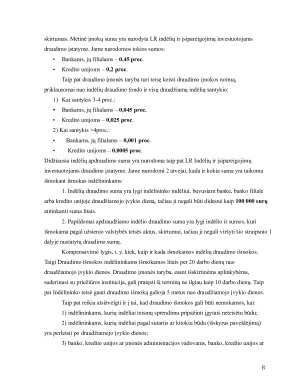 LIETUVOS RESPUBLIKOS INDĖLIŲ DRAUDIMO SISTEMA. Paveikslėlis 8
