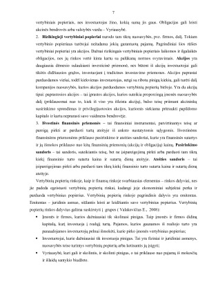 LIETUVOS VP RINKOS INTEGRACIJOS Į PASAULINES RINKAS ANALIZĖ. Paveikslėlis 7