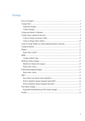 Lizingo kompanijų veikla Lietuvoje. Paveikslėlis 2