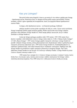 Lizingo kompanijų veikla Lietuvoje. Paveikslėlis 3