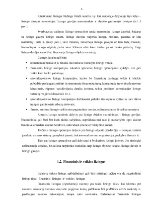 Lizingo rinkos ir plėtros Lietuvoje analizė. Paveikslėlis 5