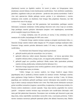 Lizingo rinkos ir plėtros Lietuvoje analizė. Paveikslėlis 6