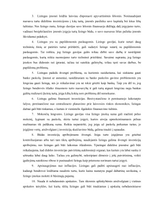 LIZINGO SUTEIKIMO PROCESAS. Paveikslėlis 10