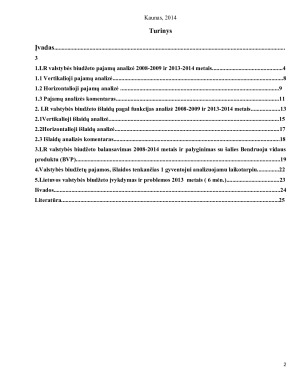 LR VALSTYBĖS BIUDŽETO ANALIZĖ. Paveikslėlis 2