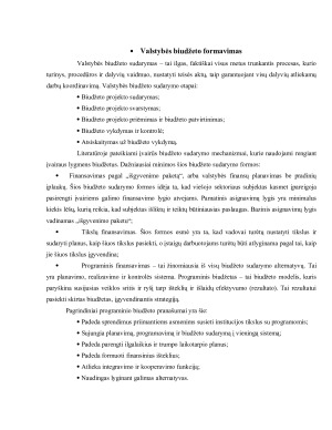 LR VALSTYBĖS BIUDŽETO SUDARYMAS IR VYKDYMAS. Paveikslėlis 7