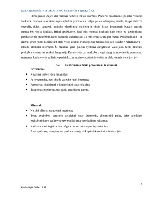 MOKAMOSIOS KORTELĖS, E-ČEKIAI, E-PINIGAI, SKAITMENINIAI PINIGAI. BANKŲ ATSISKAITYMO SISTEMA. SAUGUMAS IR PATIKIMUMAS. Paveikslėlis 9