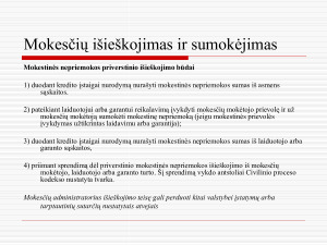 Mokesčių išieškojimas ir sumokėjimas. Paveikslėlis 10