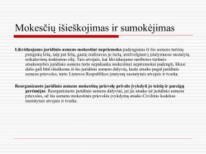 Mokesčių išieškojimas ir sumokėjimas. Paveikslėlis 9