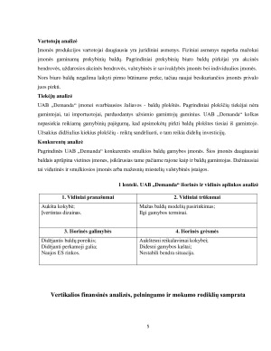 N įmonės pelningumo nuostolingumo analizė ir prognozavimas. Paveikslėlis 5