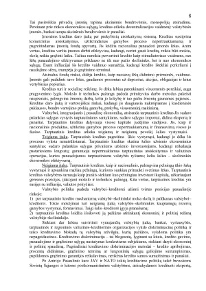 NACIONALINIS IR TARPTAUTINIS KREDITAS. Paveikslėlis 7