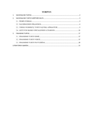 Nacionalinis turtas ir jo sudėtinės dalys