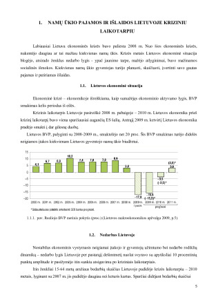 NAMŲ ŪKIŲ PAJAMŲ IR IŠLAIDŲ POKYČIŲ VERTINIMAS LIETUVOJE PO KRIZINIU LAIKOTARPIU. Paveikslėlis 5
