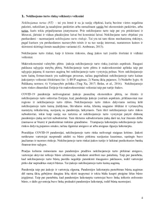 Nekilnojamojo turto rinkos kitimo tendencijos Estijoje. Paveikslėlis 4