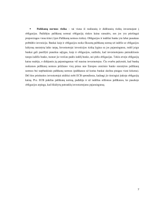 OBLIGACIJŲ KAINA, VERTĖ IR PELNINGUMAS. Paveikslėlis 7