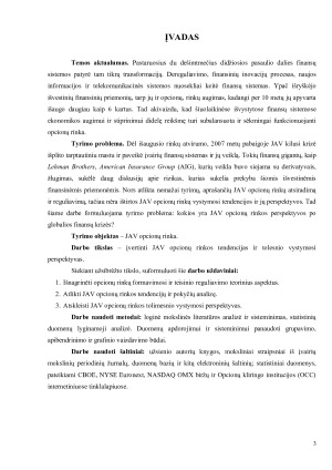 OPCIONŲ RINKOS TENDENCIJŲ ANALIZĖ IR VERTINIMAS JAV. Paveikslėlis 3