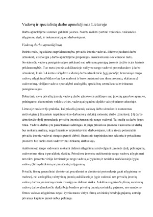 Pagrindiniai darbo apmokėjimo organizavimo principai. Paveikslėlis 4