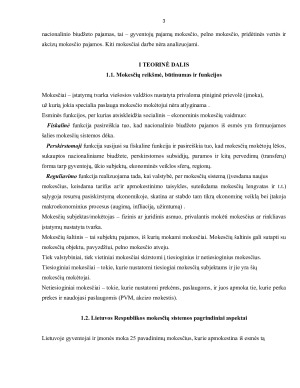 Pagrindinių mokesčių surinkimo į nacionalinį biudžetą tendencijų analizė. Paveikslėlis 3