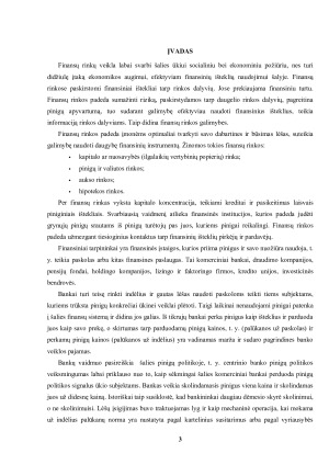 PALŪKANŲ NORMA KAIP PINIGŲ RINKOS KAINA. Paveikslėlis 3