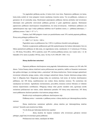 PALŪKANŲ NORMŲ MATAVIMO BŪDAI. Paveikslėlis 4