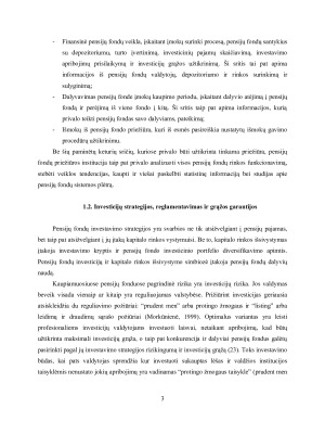 Pensijų fondų valdymo įmonių investavimo krypčių palyginimas. Paveikslėlis 3