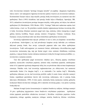 Pensijų fondų valdymo įmonių investavimo krypčių palyginimas. Paveikslėlis 4