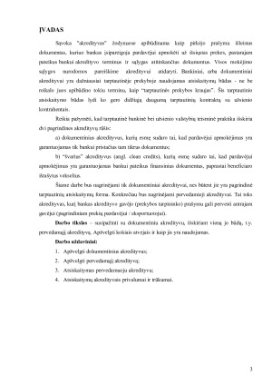 PERVEDAMASIS AKREDITYVAS ESMĖ IR PANAUDOJIMAS TARPTAUTINIUOSE ATSISKAITYMUOSE. Paveikslėlis 3