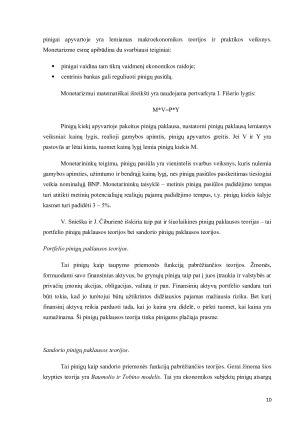PINIGŲ PAKLAUSA IR JOS VALDYMAS. Paveikslėlis 10